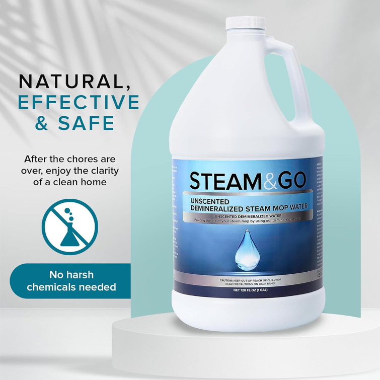 Steam & Go Unscented Demineralized Steam Mop Water Wayfair Canada